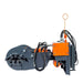 TMG Industrial 2500-lb Skid Steer Pole Setter, 45' Pole Capacity, 0°-100° Claw Rotation, Jaw Claw Opening 4" to 20", TMG-SPS46