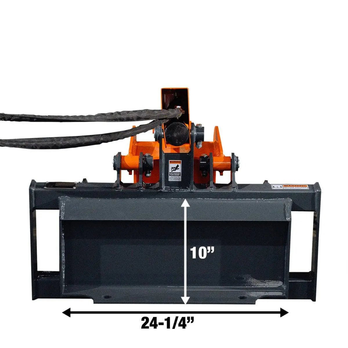 TMG Mini Skid Steer Stump Bucket Grapple, 1000 kg Cap, Toro Mount – TMG ...