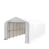 5.5 x 13.5m RV/Motorhome Storage Shelter with Heavy-Duty 570 gsm PVC Fabric Cover, TMG-ST1845