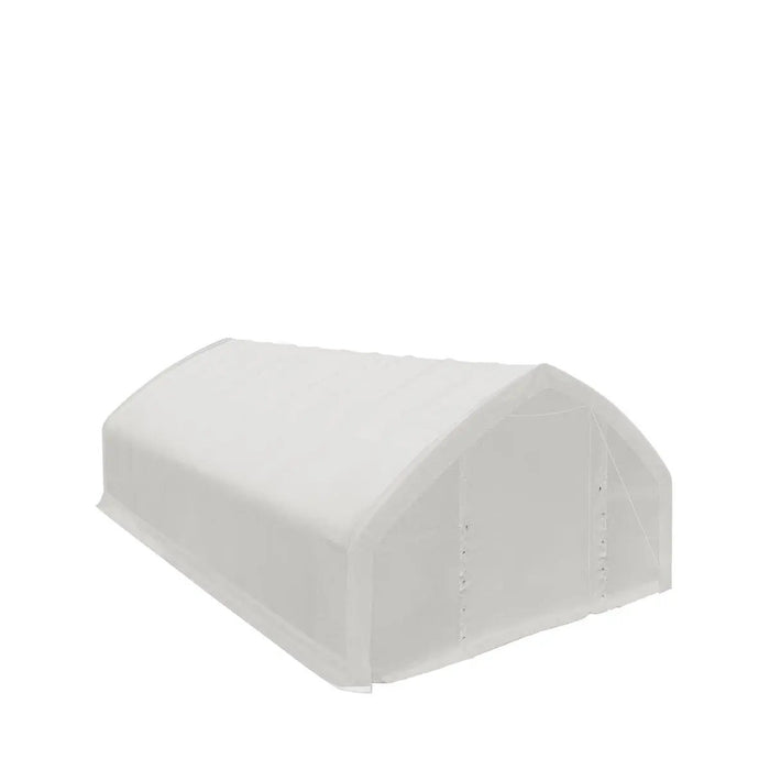 30' x 50' Straight Wall Peak Ceiling Storage Shelter with Heavy Duty 11 oz PE Cover & Drive Through Doors, TMG-ST3050E(Previously ST3050) TMG Industrial AU