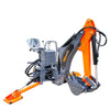 2380 mm (8’) Tractor Swing Backhoe Attachment, 180° Boom and Bucket Rotation TMG-TBH88