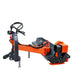TMG Industrial 80” Offset Ditch Bank Flail Mower with 90° Tilt, 3-Point Hitch, 50-90 HP Tractor, PTO Drive Shaft, TMG-TFMO80