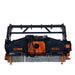 TMG Industrial 90” Forestry Brush Mulcher, Category 2 Hookup, Widia Cutting Teeth, 70-130 HP Tractors, 3-PTO Shaft Included, TMG-TMB90