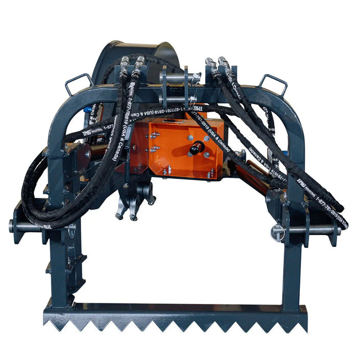 3-Point PTO Stump Grinder, 20-60 HP, Cat 1 & 2 Hookups, 12" Below & 18" Above Ground, 40° Cutting Arc, TMG-TSG24