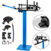 VEVOR Tube Bender Max Bending Degree 240°,Heavy Duty Metal Pipe and Tube Bender With 3 Dies, Tube Pedestal Bender 40 Up To 120 Degree, Metal Working Tools and Equipment Overall height 45", DOBA-TB120