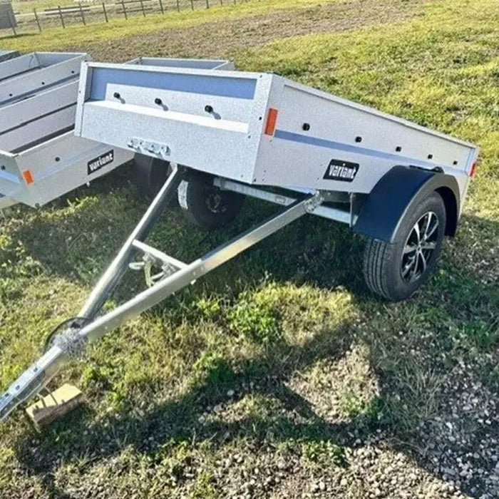 Variant 7’ Heavy Duty Utility Tilt Trailer, 4.2’x7’ Tilt Bed, Removable Tailgate, MFR #: S205Tilt, Made in Canada