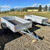 Variant 7’ Heavy Duty Utility Tilt Trailer, 4.2’x7’ Tilt Bed, Removable Tailgate, MFR #: S205Tilt, Made in Canada TMG-VT2388