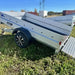Variant 9’ Heavy Duty Utility Tilt Trailer with Ramp & Tarp Cover, 5’ x 9’ Inner Box, MFR #: 754TiltTarp, Made in Canada