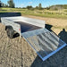 Variant 9’ Heavy Duty Utility Tilt Trailer with Ramp, 5’ x 9’ Inner Box, MFR #: 754Ramp, Made in Canada