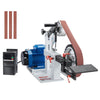 72" x 2" Belt Grinder Sander, 1500W (2HP) Variable Speed with VFD, Includes 3 Grinding Moulds & 3 Sanding Belts for Metalworking & Knife Making, DOBA-BG722