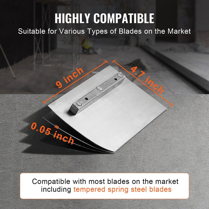 24" Walk-Behind Power Trowel, 6 HP Gas-Powered Cement Finishing Machine with Float Pan Blade, DOBA-PT24