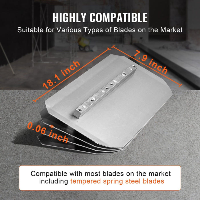 46" Walk-Behind Power Trowel, 14HP Gas-Powered Cement Finishing Machine with Float Pan Blade, DOBA-PT46