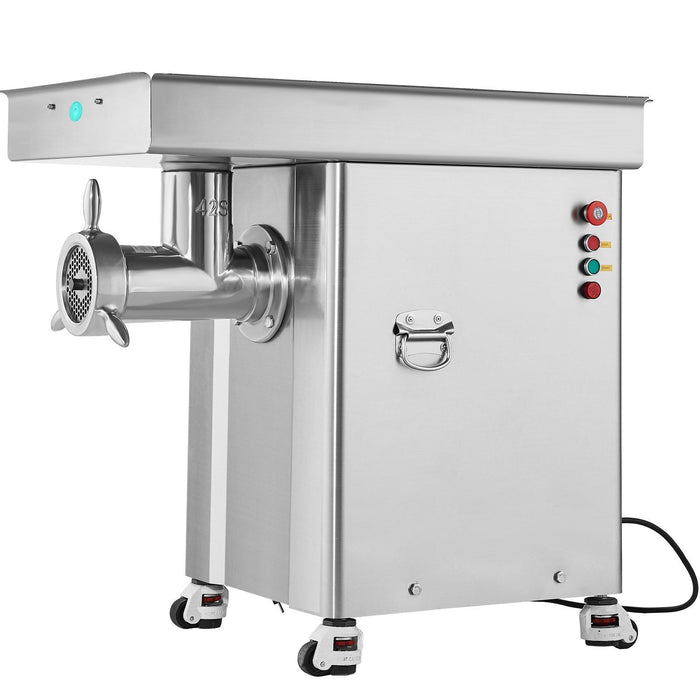 Commercial Electric Meat Grinder, 36.7 lbs/min Grinding Capacity, Industrial Cabinet Design, Heavy-Duty Construction, DOBA-MG36