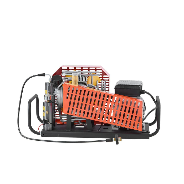 4500 PSI (30 MPa) PCP Air Compressor, 60 L/min Four-Cylinder, Auto Stop with Fan Cooling System, for Scuba Tanks & Paintball, DOBA-PCP4500