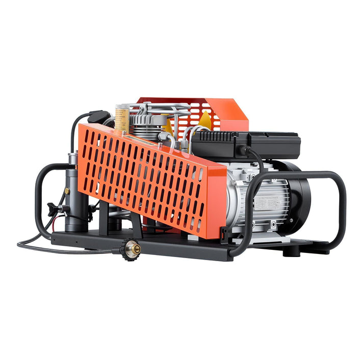 4500 PSI (30 MPa) PCP Air Compressor, 60 L/min Four-Cylinder, Auto Stop with Fan Cooling System, for Scuba Tanks & Paintball, DOBA-PCP4500