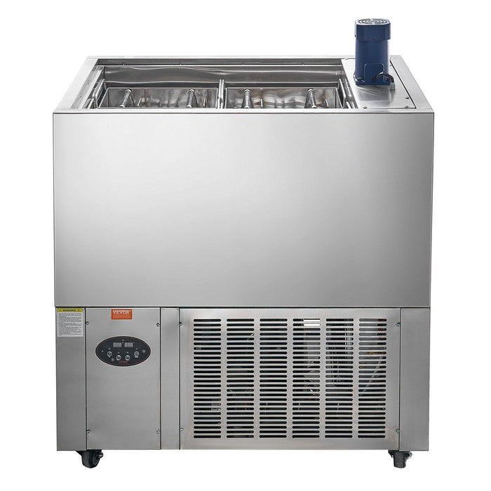 120 PCS Commercial Popsicle Machine, 4-Mold Ice Pops Making Set, Heavy-Duty Stainless Steel Freezing Unit, DOBA-PM120