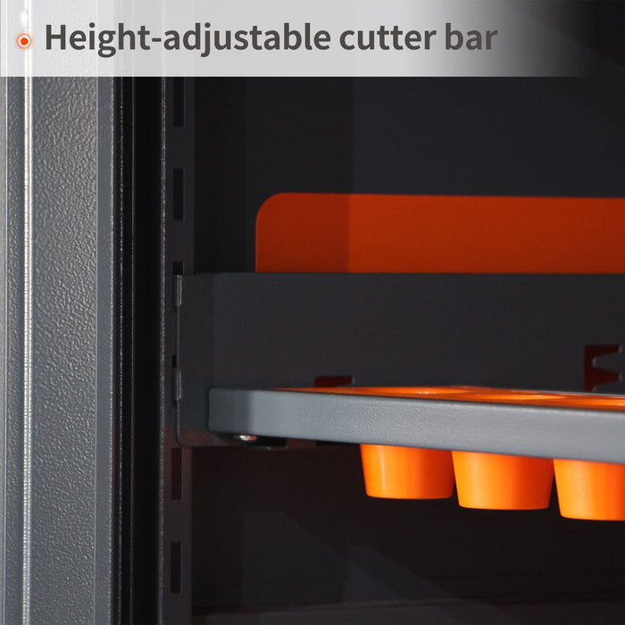 120 Piece Tool Holder Storage Cabinet, Designed for CNC worker, Lockable door, DOBA-THC120