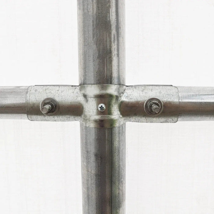 TMG Industrial 30' x 80' Peak Ceiling Storage Shelter with Heavy Duty 17 oz PVC Cover & Drive Through Doors, TMG-ST3080V