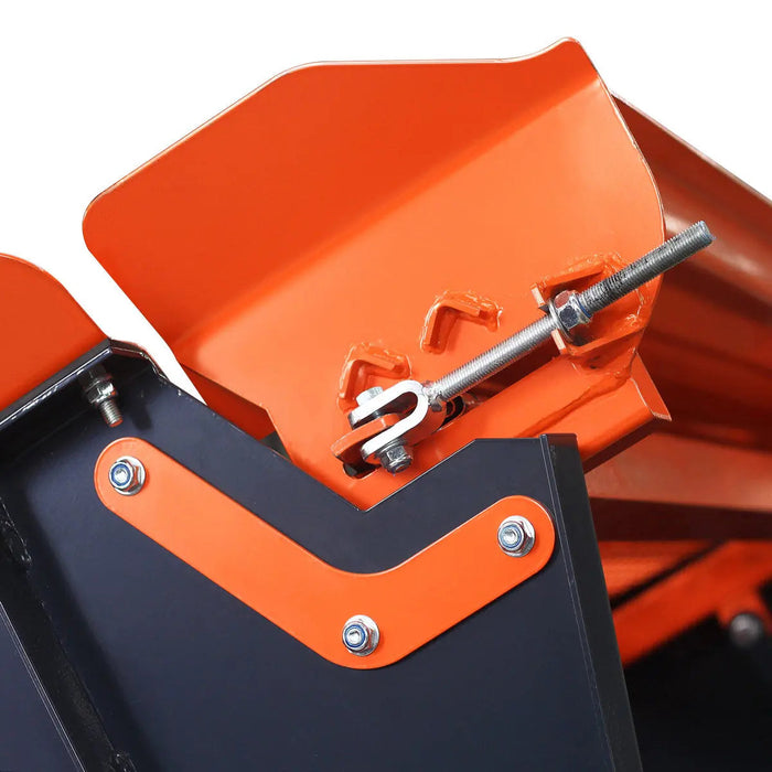 TMG Industrial 70” Vibratory Topsoil Rock Screen, 5.5 HP Kohler Engine, Cantilever Leaf-Springs, 30° Screen Deck, TMG-RSV70G