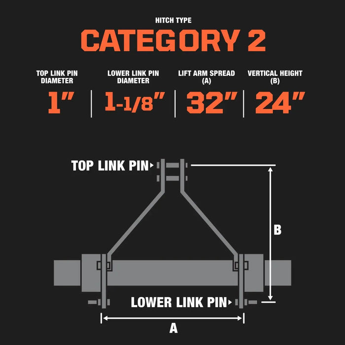 TMG Industrial 90” 50-90 HP Tractor, 3-Point Hitch, PTO Drive Shaft, Offset Ditch Bank Flail Mower with 90° Tilt, TMG-TFMO90