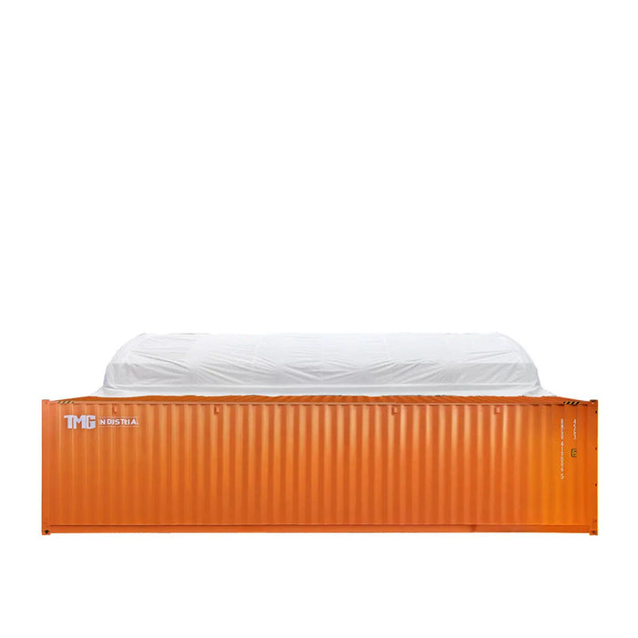 TMG Industrial Pro Series 20' x 40' Dual Truss Container Shelter with Heavy Duty 17 oz PVC Cover, TMG-DT2041CV (Previously DT2040CV)