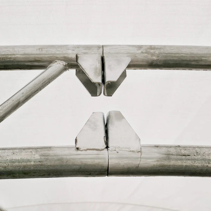 TMG Industrial Pro Series 20' x 40' Dual Truss Storage Shelter with Heavy Duty 17 oz PVC Cover & Drive Through Doors, TMG-DT2041-PRO