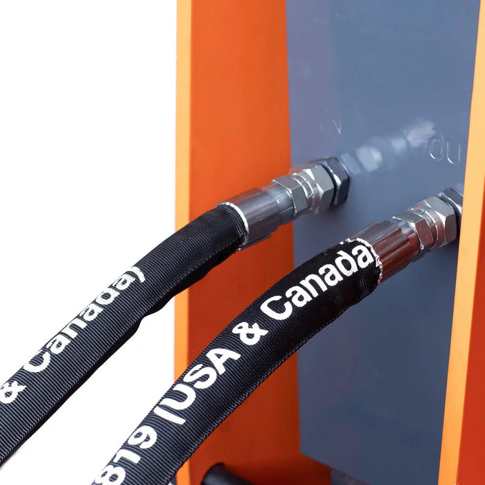 TMG Industrial Skid Steer Post Pounder, 10” Post Diameter, 800 Ft-lb Energy Class, 400-800 BPM Pounding Rate, TMG-PD950S